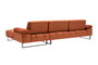 Atelier Del Sofa Mustang Large Right - Naranja